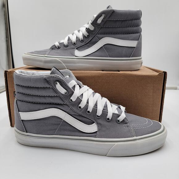 Vans Sk8-Hi Gray Mens Sz 10 (136) - Picture 1 of 10